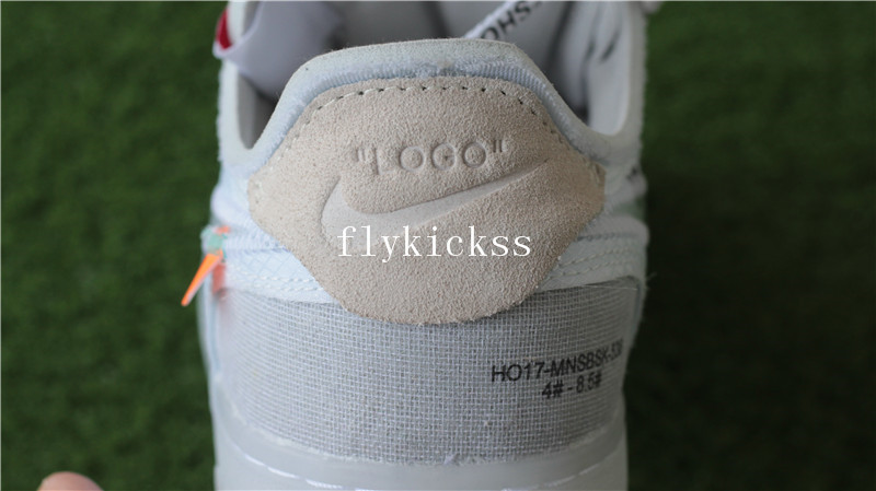 Update Version Off White X Nike Air Froce 1